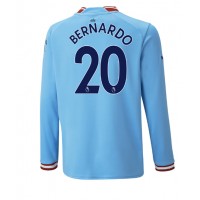 Fotbalové Dres Manchester City Bernardo Silva #20 Domácí 2022-23 Dlouhý Rukáv